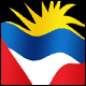 3D Antigua And Barbuda Flag