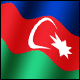 3D Azerbaijan Flag