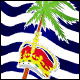 3D British Indian Ocean Territory Flag