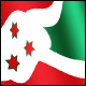 3D Burundi Flag