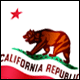 3D California Flag
