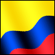 3D Colombia Flag