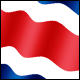 3D Costa Rica Flag