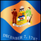 3D Delaware Flag