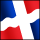3D Dominican Republic Flag