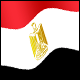 3D Egypt Flag
