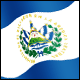 3D El Salvador Flag