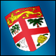 3D Fiji Flag