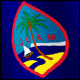 3D Guam Flag