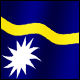 3D Nauru Flag