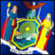 3D New York Flag