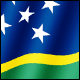 3D Solomon Islands Flag